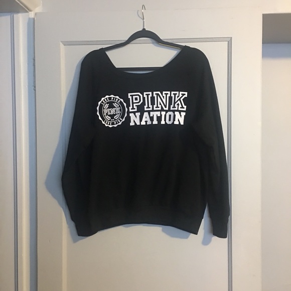 Pink sweat shirt
